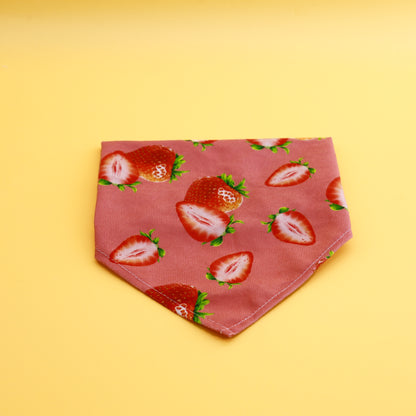 Strawberry  Pet  Bandana