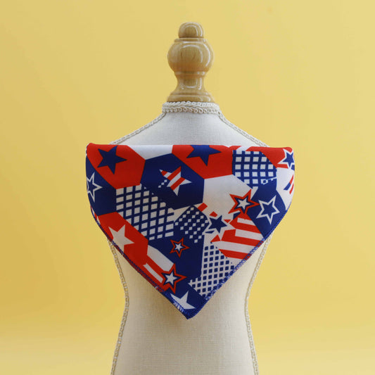 USA Flag Pet Bandana