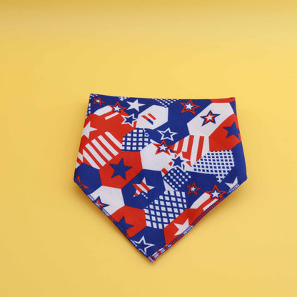 USA Flag Pet Bandana